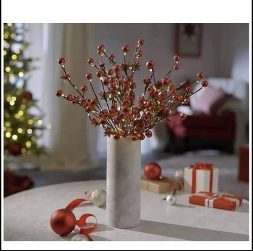 Home Reflections Battery Operated Lit Berry Picks - Picture 3 of 3