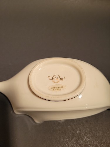 Lenox Cornucopia L31 con bordo dorato - come nuovo - Foto 5 di 5