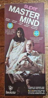 Super MasterMind 1975 Invicta - Vintage Brettspiel - Klassiker Retro