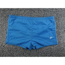 Nike Athletic Shorts Mens XL Blue Vintage 80s 90s Made in USA Retro Running