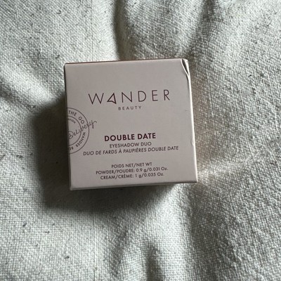 Wander Beauty Double Date Eyeshadow Duo, Shades First Kiss & ILYSM, NIB, Sealed