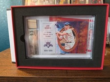 Unique Lou Gehrig Sketch Card Raises Funds for ALS 5