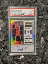 2022-23 Panini Contenders Chet Holmgren The Finals Ticket Rookie Auto /49 PSA 9
