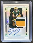 2024 National Treasures Josh Jacobs Material Treasures Silver Jersey Auto #25/25