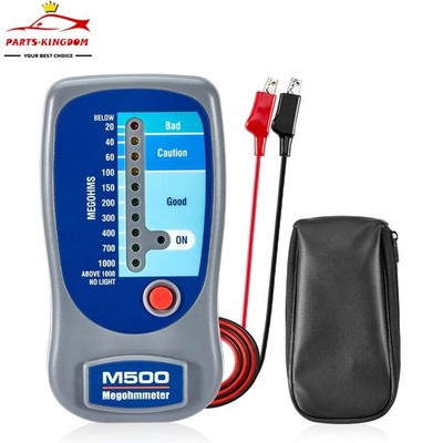 M500 Electronic Megohmmeter, Insulation Teste with Soft Carrying Case