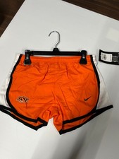 Nike Oklahoma State Dri-Fit Running Shorts Size L Orange White 4C6634-Oc