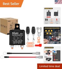 Heavy-Duty Remote Control Battery Kill Switch   Anti-Theft Solution for Vehicles