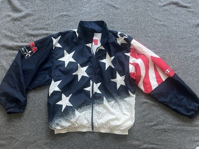 Vintage 1990s USA Dream Team Olympics Champion Flag All Over