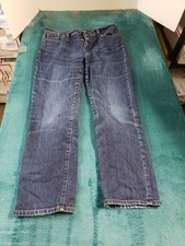 Lauren Ralph Lauren Jeans Size 10 Womens Blue Pants Mid Rise Classic Straight