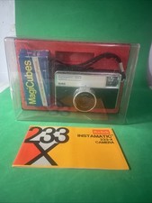 Kodak Instamatic X-15 Color Camera with Film Vintage Outfit, Original Box Flash