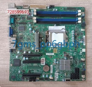 1 PCS   Micro X9SCL+- F Server Motherboard in good condition *le