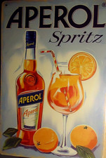 APEROL SPRITZ    30 x 20 cm Metallschild