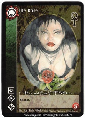 The Rose Tzimisce Camarilla Edition V:TES VTES Vampire CCG
