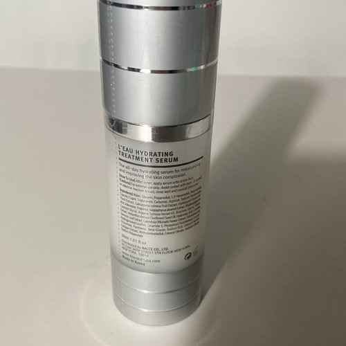 Biorace L'eau Serum Soin Hydratant Moisturing Enhanching Full Size SEALED 1.1 OZ - Picture 2 of 8