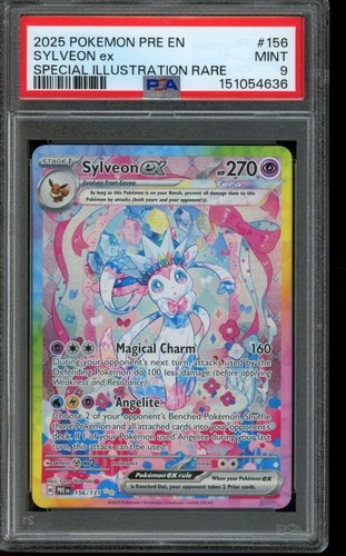 Sylveon ex graded PSA 9 for sale on eBay