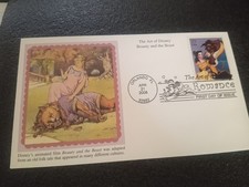 2006 THE ART OF DISNEY FDI BEAUTY AND THE BEAST SCOTT # 4027