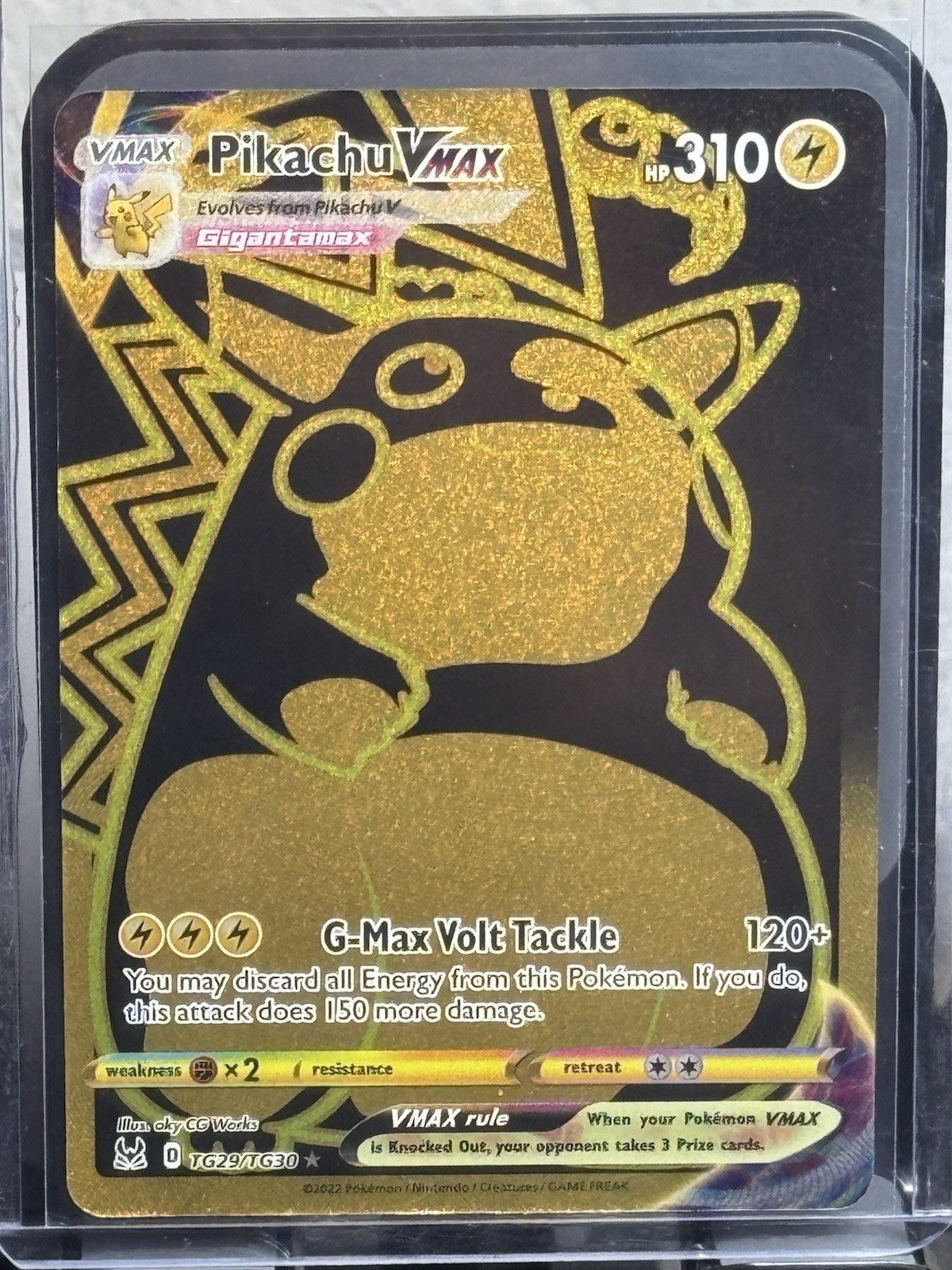 Pokémon TCG Melmetal VMAX Holo Ultra Rare Card TG29/TG30