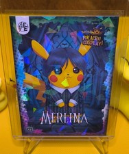 Pikachu Cosplay - Wednesday Addams - Merlina - #123 Holyday - Cracked Ice Holo