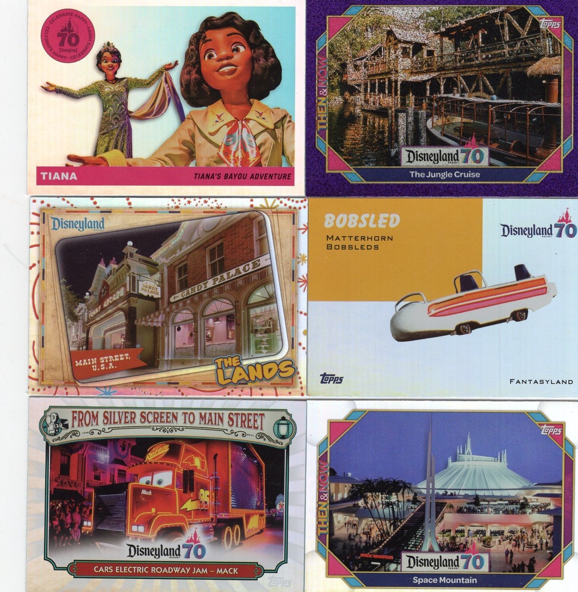 2025 Topps Disneyland 70th Anniversary - Base Insert & Parallel