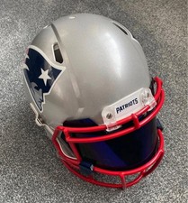 american football helmet full size (Patriots)