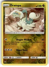 Drampa 51/70 Uncommon Dragon Majesty Pokemon Reverse Holo LP