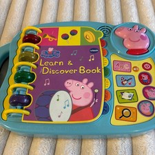 Peppa Pig Learn  Discover Book VTech Interactive Educational Toy