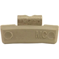 Plombco MCPS075 Plasteel Clip-On Wheel Weight 0.75oz - Box of 25