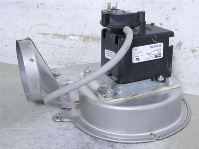 #ad FASCO 70581002 Draft Inducer Blower Motor Assembly 348571 w Pressure Switch $125.00