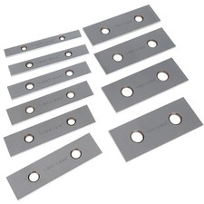 LABLT 1/8  4" 10 Pair Precision Parallel Set 0. 001" Hardened Steel In Case