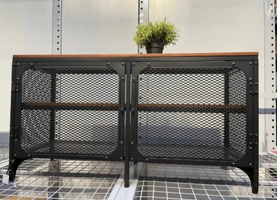 Ikea FJALLBO TV unit, black 39 3/8x14 1/8x21 1/4 '' 905.013.09 - NEW