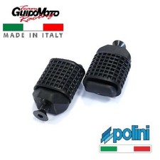PEDANE APPOGGIA PIEDI MAGGIORATE MINIMOTO STEEL GP POLINI 143.763.005
