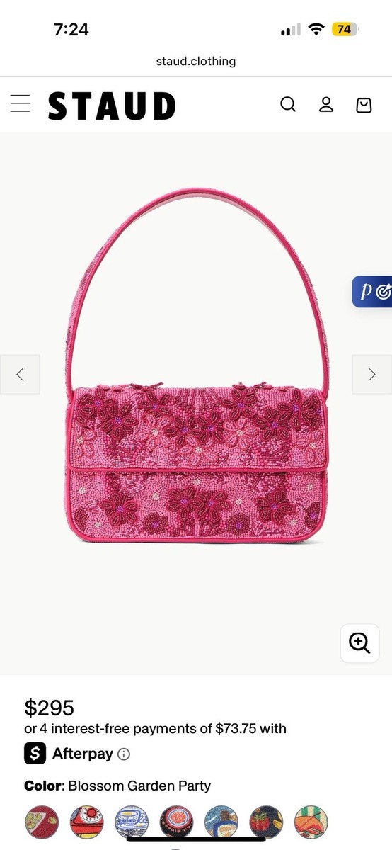 STAUD Tommy Beaded Bag