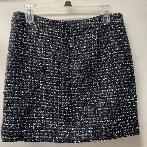 J.Crew Größe 6 Wollmischung gefütterter Rock 16,5 Taille bis Saum Karriere Arbeitskleidung - Bild 2 von 6