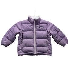 North Face Goose Down Puffer Jacket Kids Girl XXS Outdoor Insulation Winter Hike