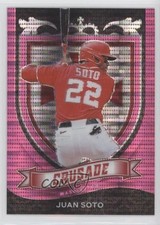 2021 Panini Chronicles Crusade Pink Pulsar Prizm Juan Soto #18 09wc
