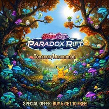 Pokémon Paradox Rift - Common/Uncommon Singles - Choose Your Card!