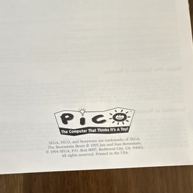 SEGA Pico System Manuals & Parents' Guides Lot - English - Original