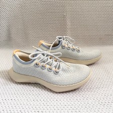 Allbirds Tree Dasher 2 Breezy Blue Beige Hush Sole Athletic Sneakers Women 9.5