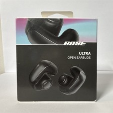 Bose Ultra Open Earbuds Black Bluetooth Snapdragon Sound In Ear