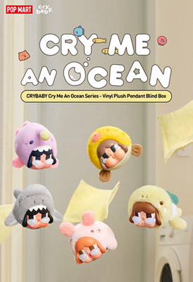POP MART CRYBABY Cry Me An Ocean Series Vinyl Plush Pendant Blind Box FULL SET