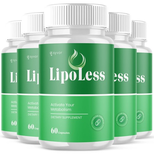 (5 Pack) Lipo Less Advanced Energy & Fitness Supplement LipoLess 300 ...