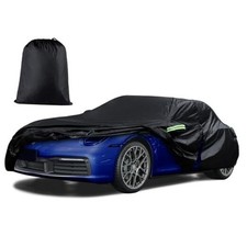 6 Layers Car Cover Custom Fit for 1998-2025 Custom Fit for Porsche 911 Black