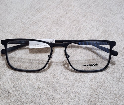 #ad ARNETTE WOOt S 6116 696 Black Square Full Rim Eyeglasses 53 17 140 $15.90