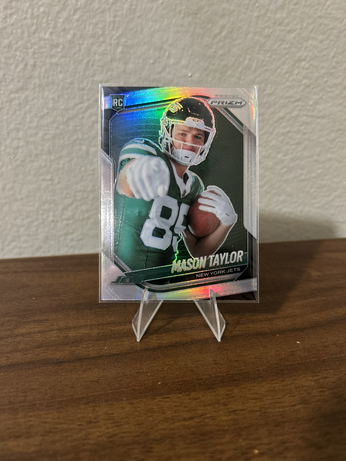 2025 Panini Prizm - Rookie Variation Mason Taylor #433 Silver Prizm (RC) Jets