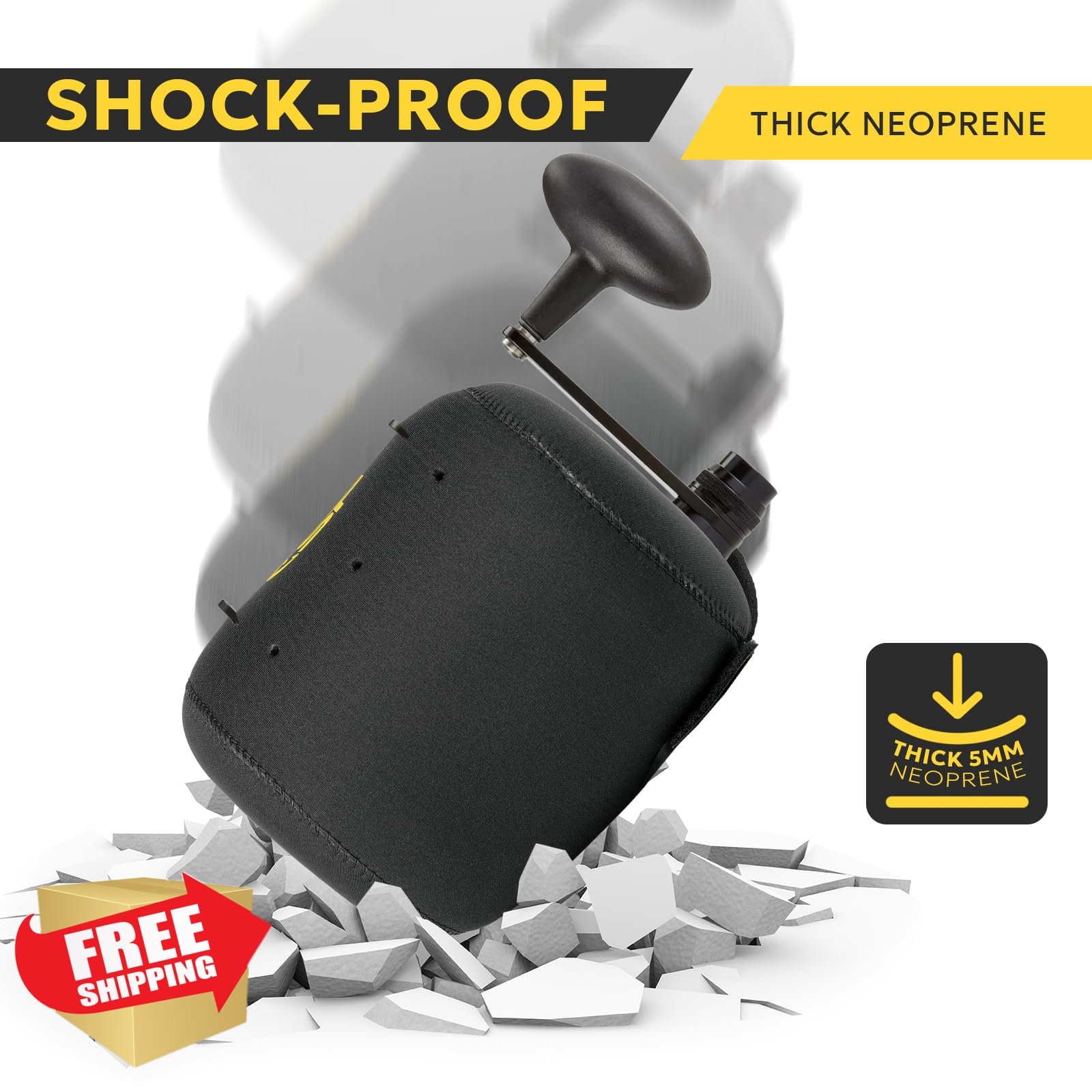 SF Neoprene Reel Cover Conventional Round Case Pouch XXS-XXL