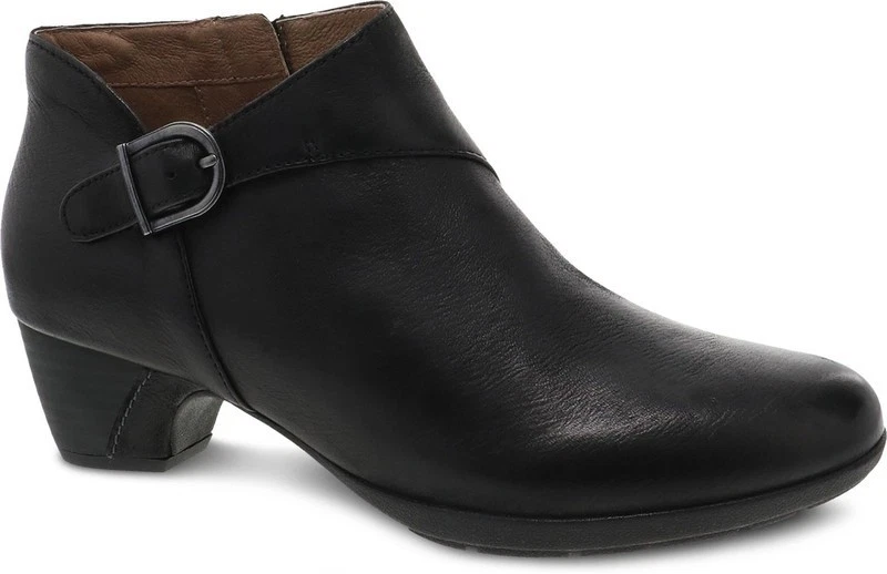 Dansko Darbie Black Burnished Nubuck Women's Comfort Boot