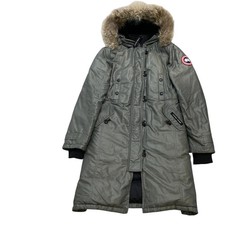 Canada Goose Women's Kensington Parka Down Jacket Grey S