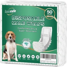 New Disposable Dog Diapers S Female Male Puppy Pet Nappies High Absorbency