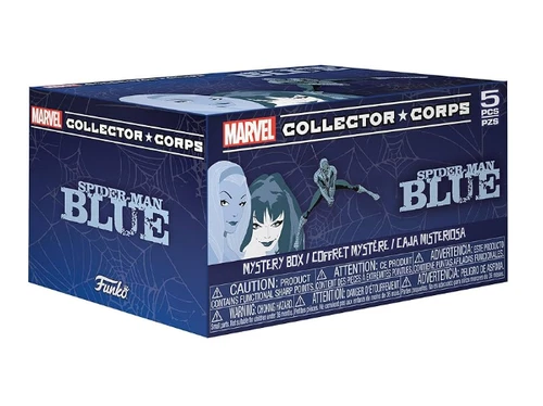 Funko Marvel Collector Corps Subscription Box: Pieces Spider-Man Blue XL