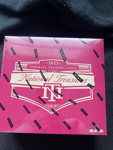 2022 Panini National Treasures Baseball Hobby Box Factory Sealed 🔥⚾️🔥